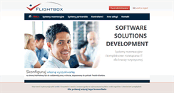 Desktop Screenshot of flightbox.pl